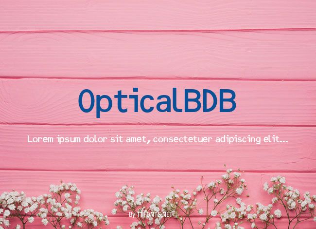 OpticalBDB example