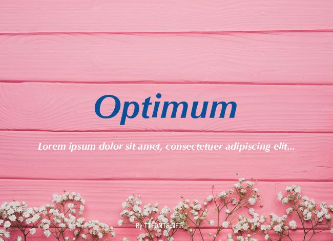 Optimum example