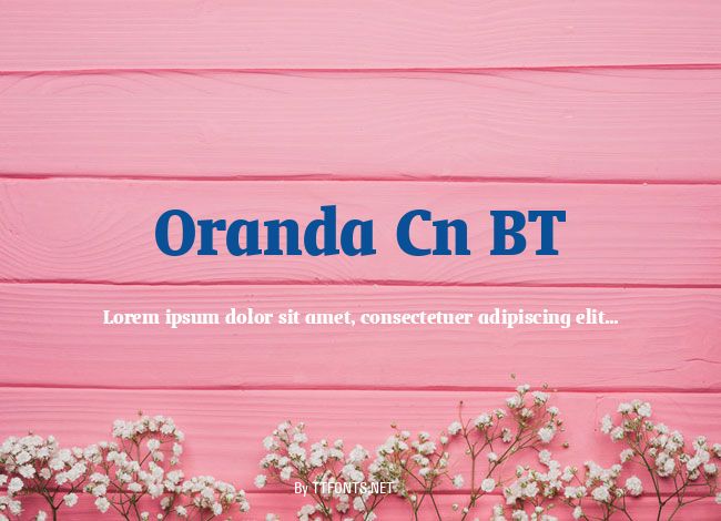 Oranda Cn BT example
