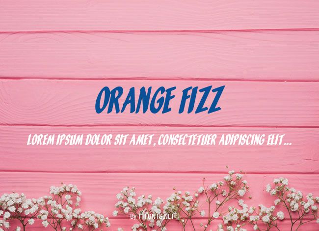 Orange Fizz example