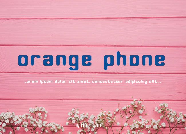 orange phone example