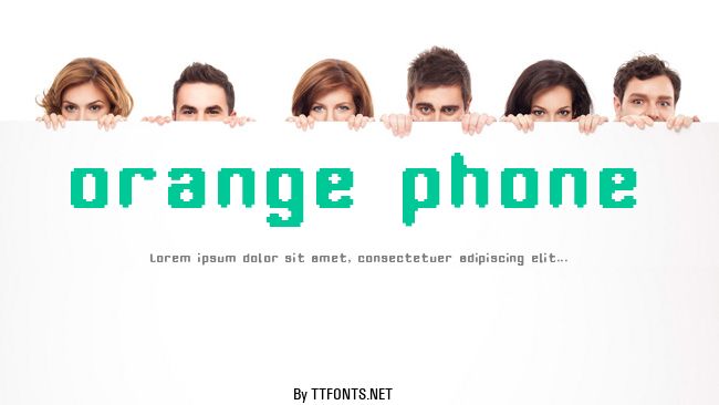orange phone example