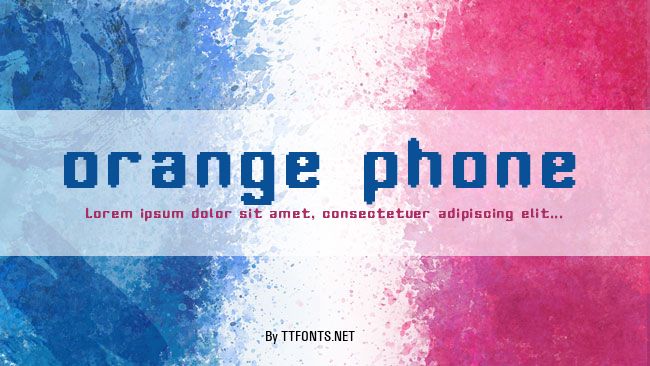 orange phone example