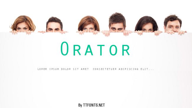 Orator example