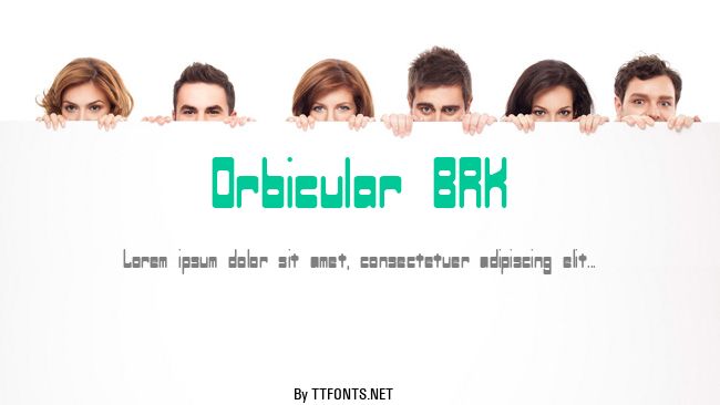 Orbicular BRK example