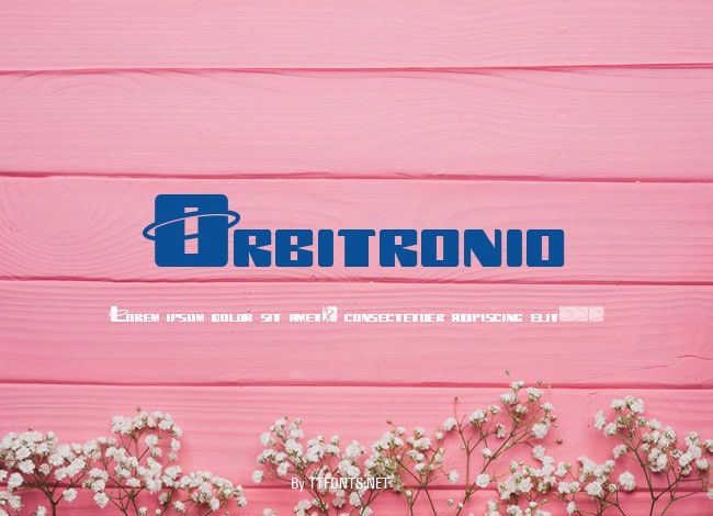Orbitronio example