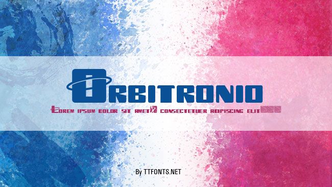 Orbitronio example