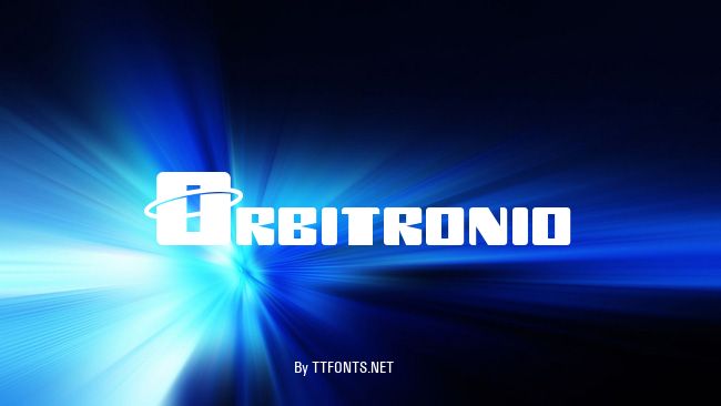 Orbitronio example