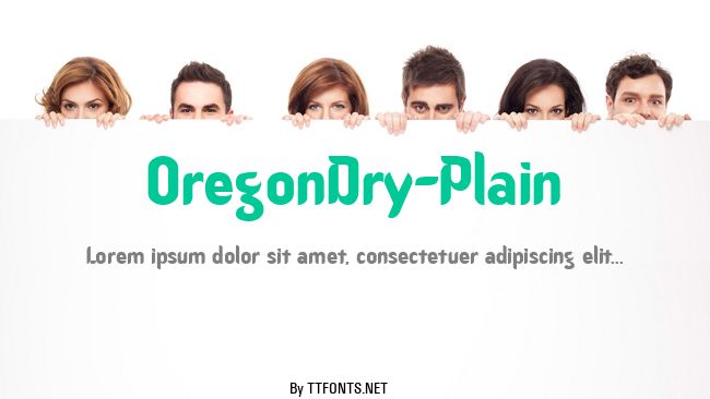 OregonDry-Plain example