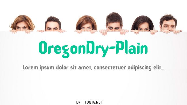OregonDry-Plain example