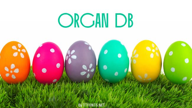 Organ DB example