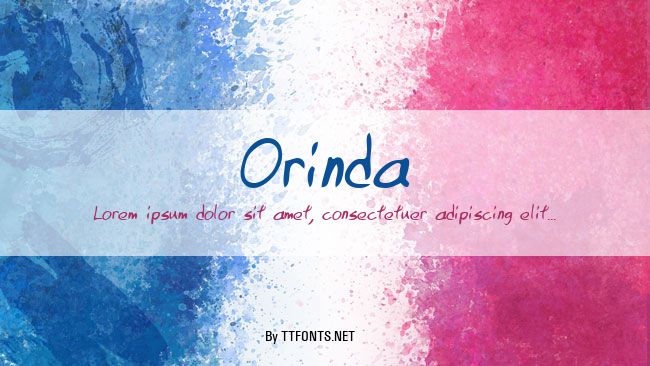 Orinda example