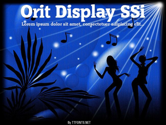 Orit Display SSi example