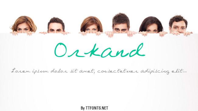 Orkand example
