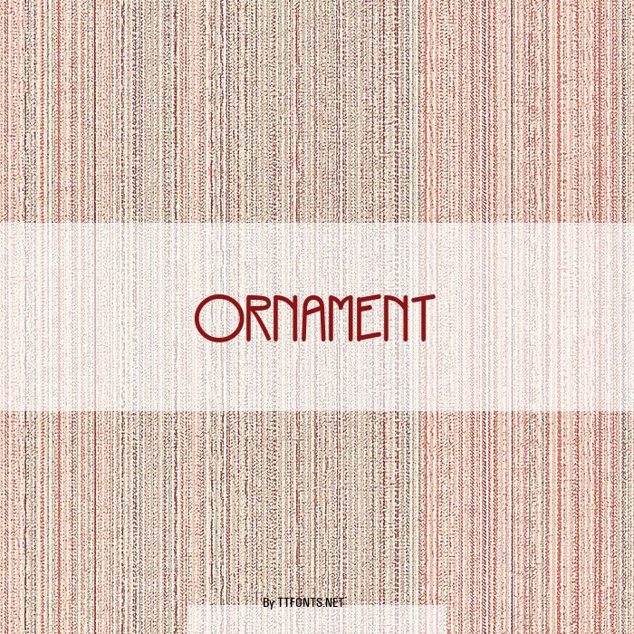 Ornament example