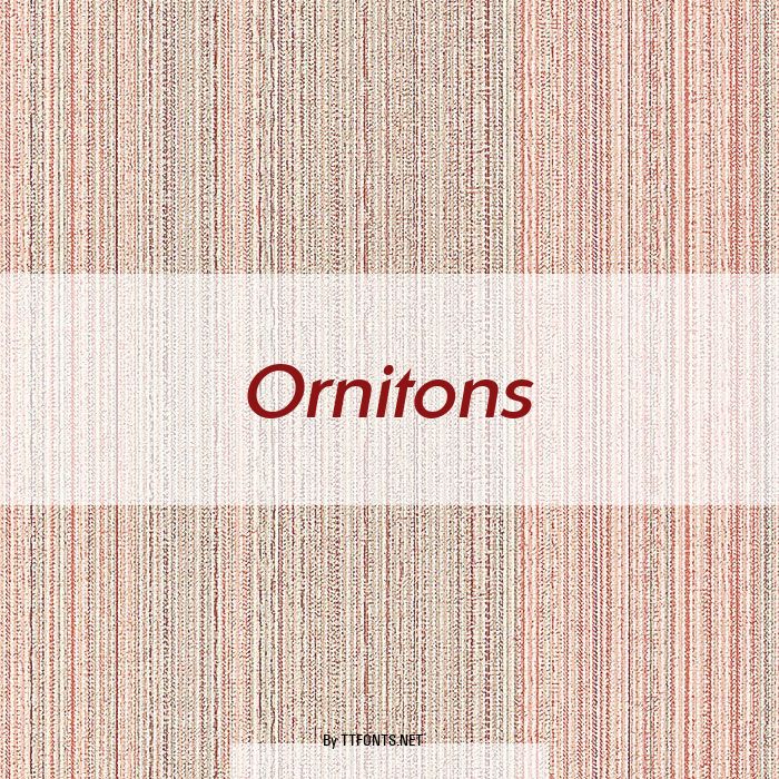 Ornitons example