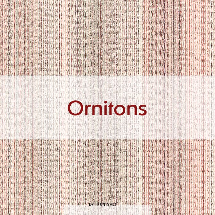 Ornitons example