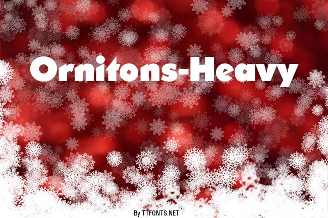 Ornitons-Heavy example