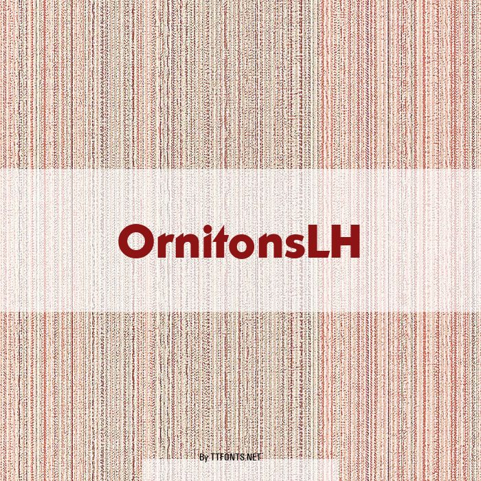 OrnitonsLH example