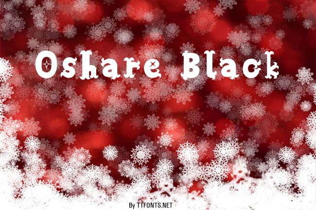 Oshare Black example