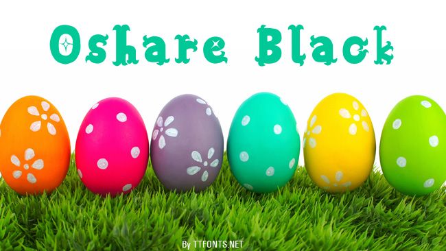 Oshare Black example