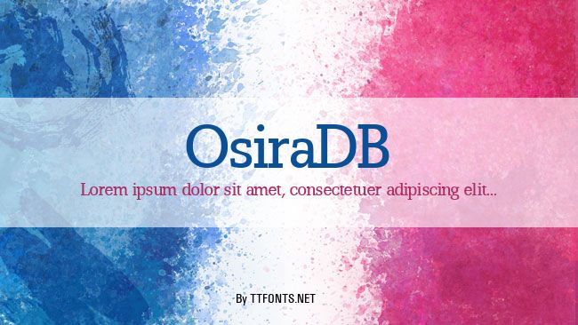 OsiraDB example