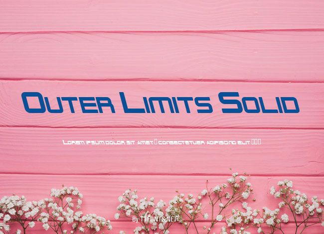 Outer Limits Solid example