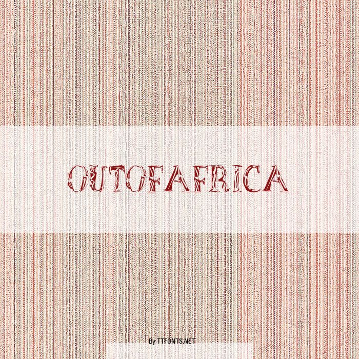 OutOfAfrica example