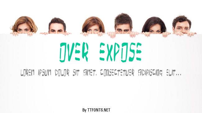 Over Expose example