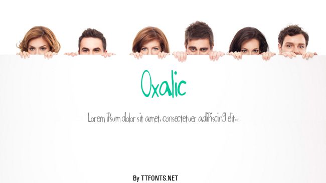 Oxalic example