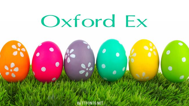 Oxford Ex example