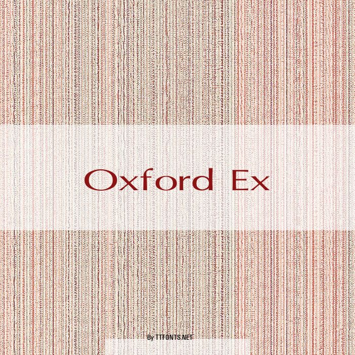 Oxford Ex example