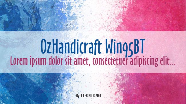 OzHandicraft Win95BT example