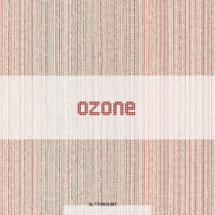 Ozone example
