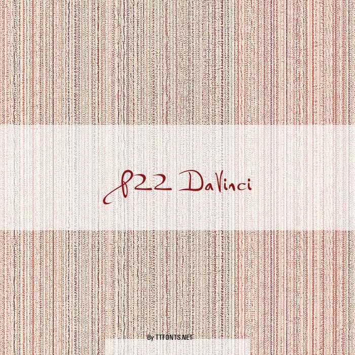 P22 DaVinci example