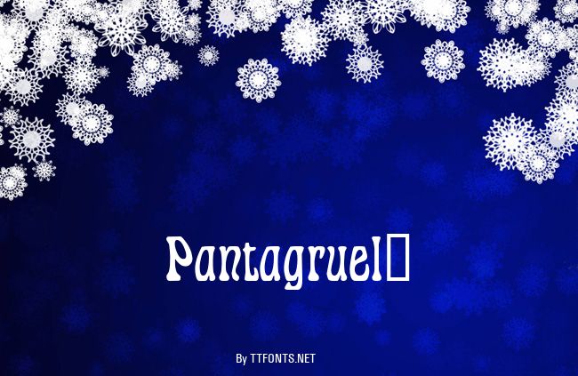 Pantagruel! example