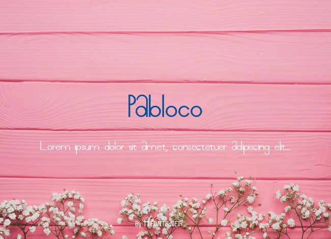 Pabloco example