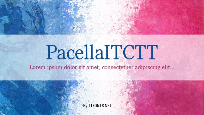 PacellaITCTT example