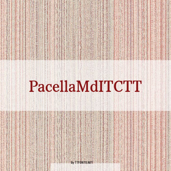 PacellaMdITCTT example