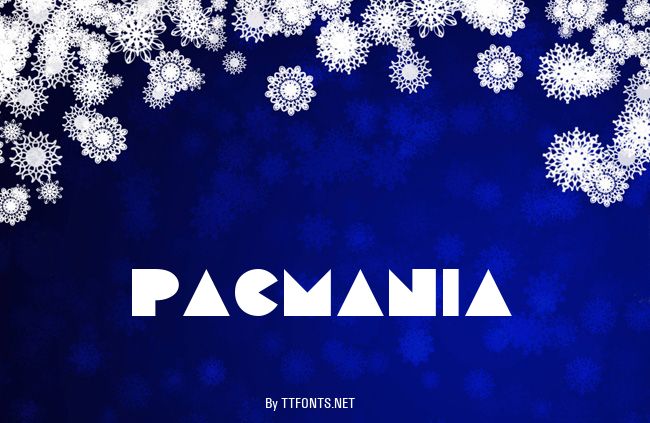 Pacmania example