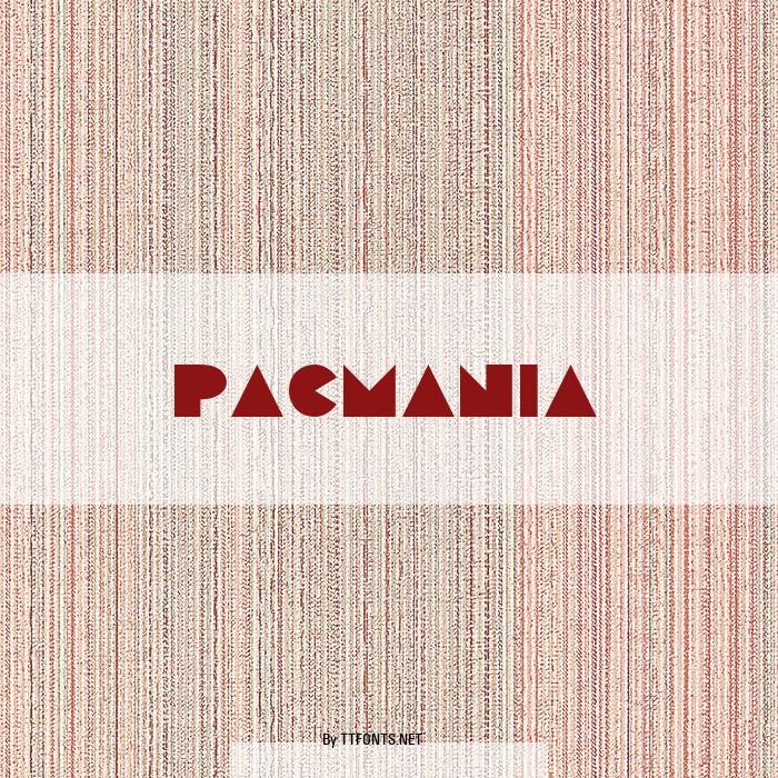 Pacmania example