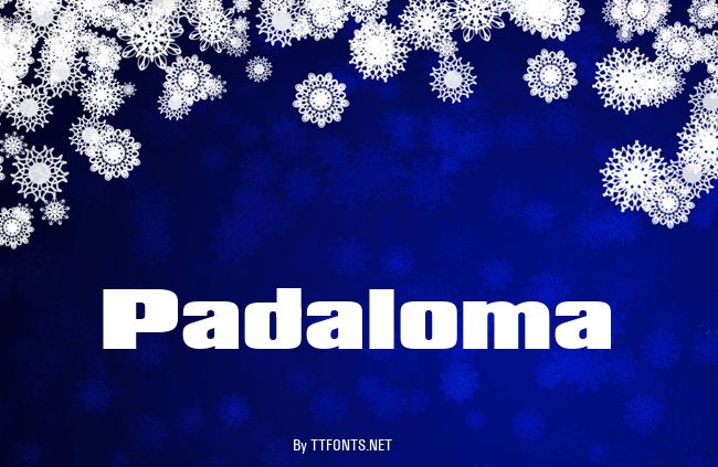Padaloma example
