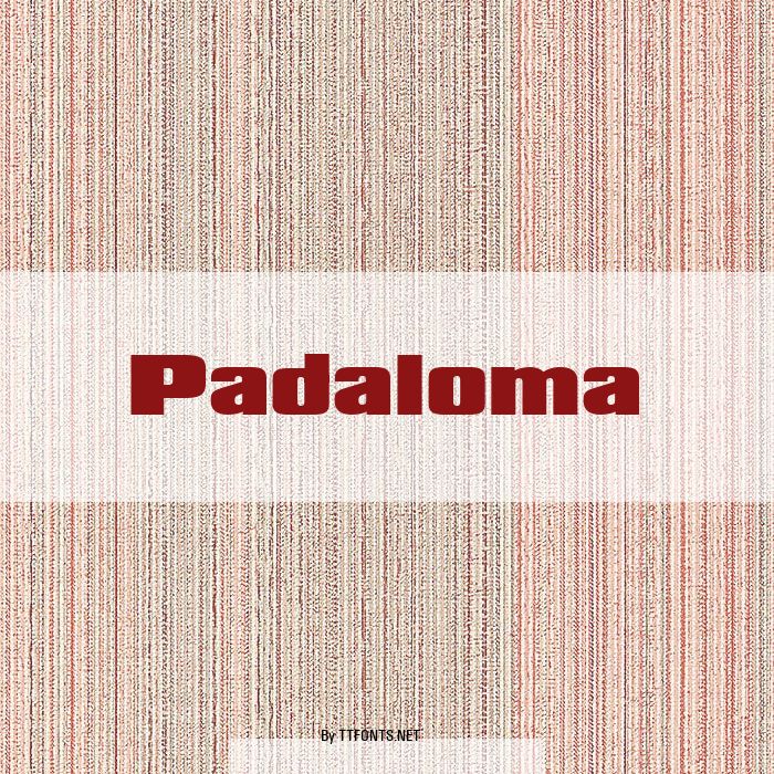 Padaloma example