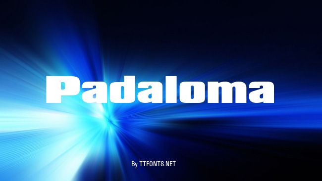 Padaloma example