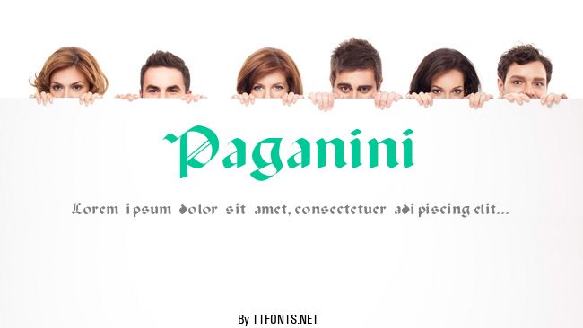 Paganini example