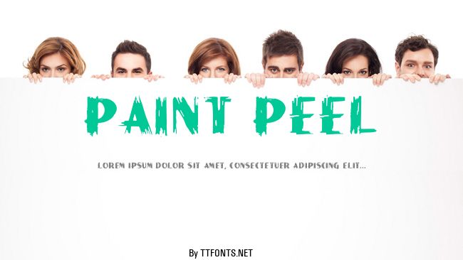 Paint Peel example