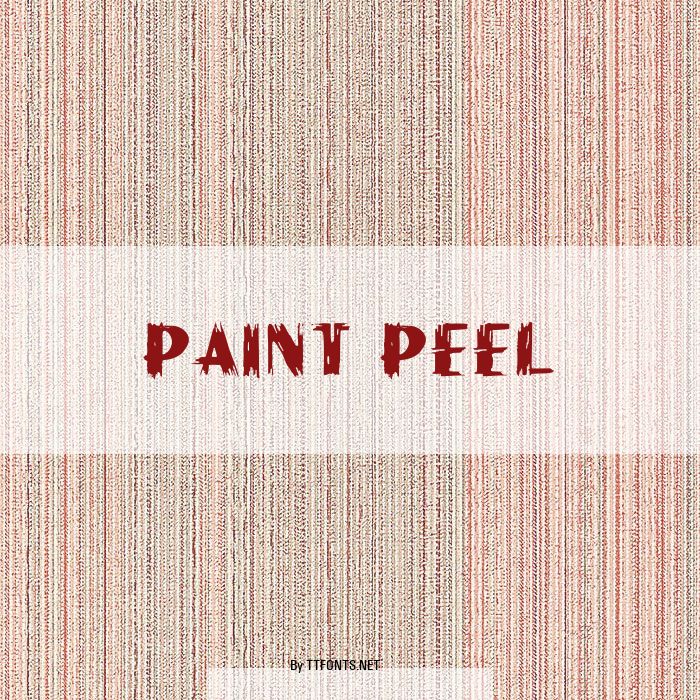 Paint Peel example