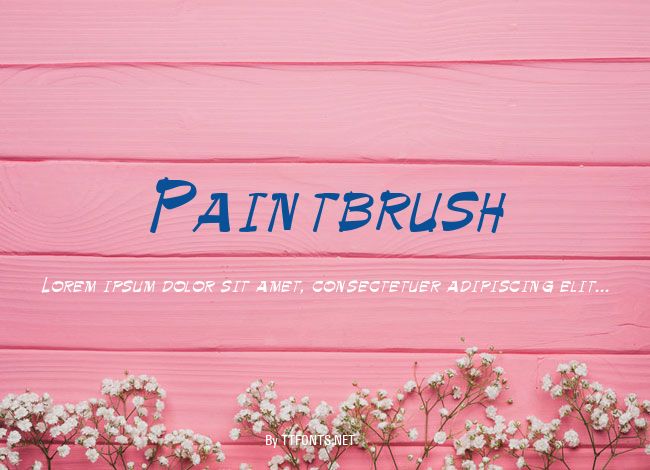 Paintbrush example