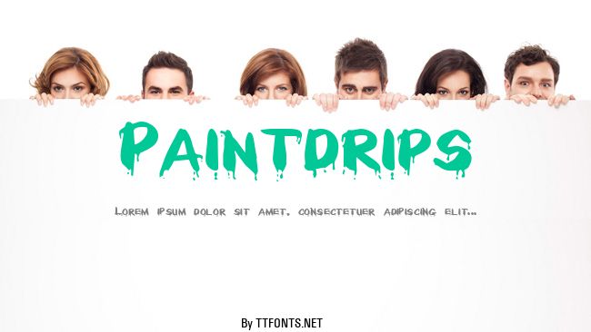 Paintdrips example