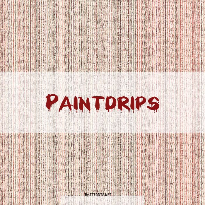 Paintdrips example